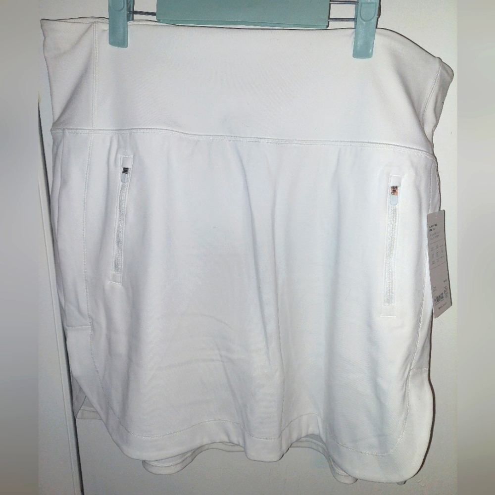 NWT Athleta Fairway Golf Skort 18" size 1x in white